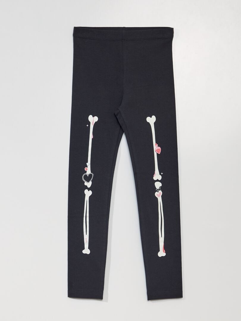 Legging largo 'esqueleto' - Halloween PHAN_SKEL - Kiabi
