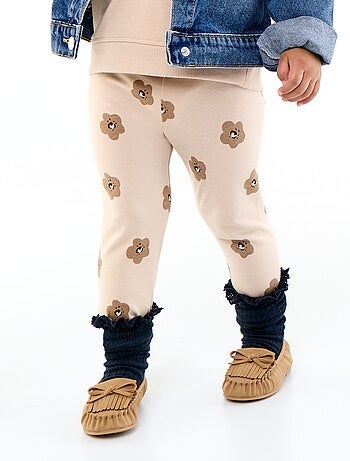 Legging largo estampado