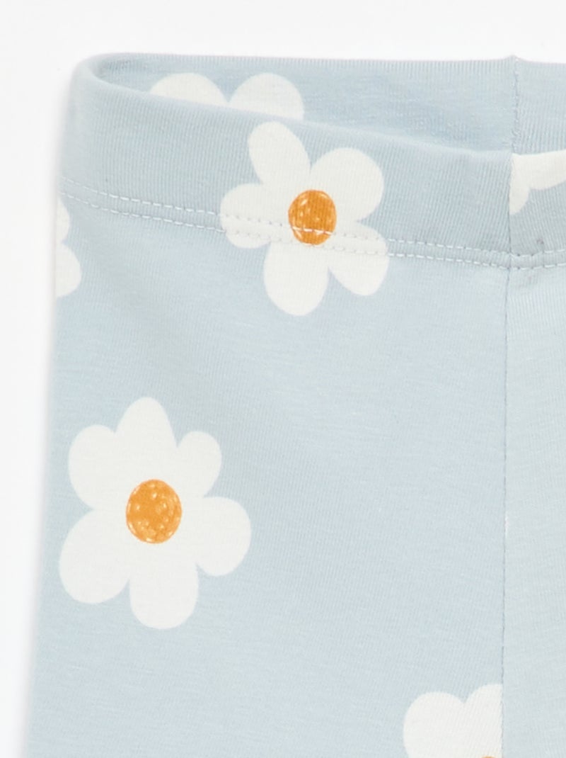 Legging largo estampado Gris - Kiabi