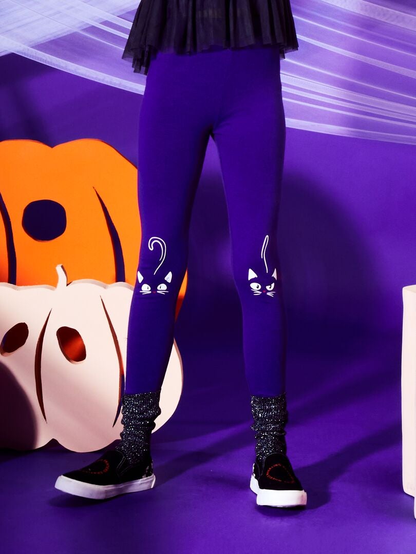 Legging largo 'gato' - Halloween W_PURCATS - Kiabi
