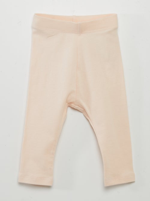 Legging largo liso de punto - Kiabi