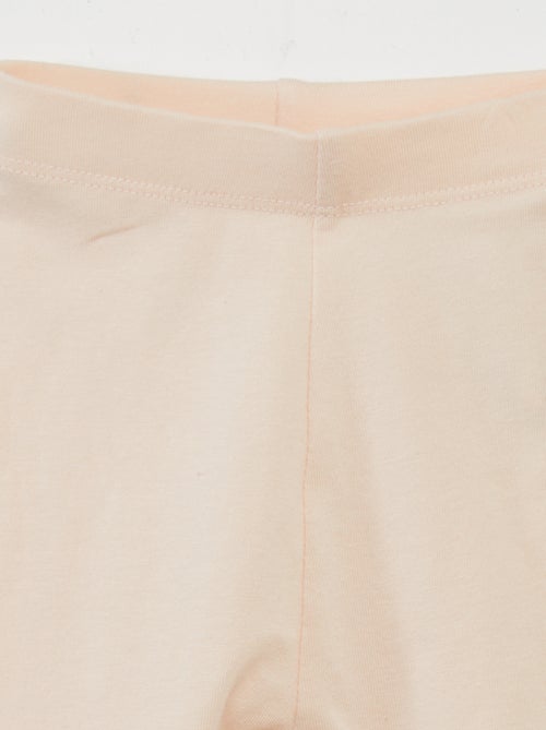 Legging largo liso de punto - Kiabi