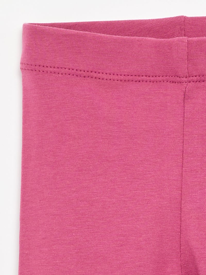 Legging largo liso Purpura - Kiabi