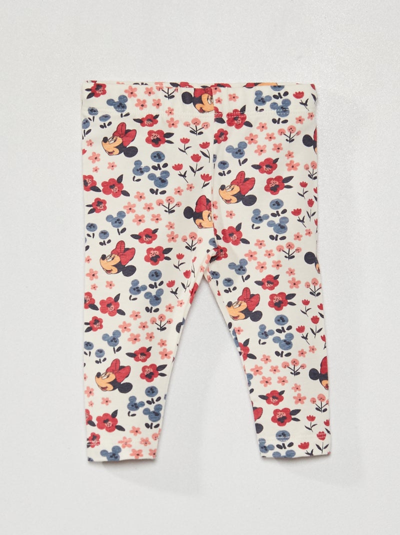 Legging largo 'Minnie' de 'Disney' blanco/rosa - Kiabi