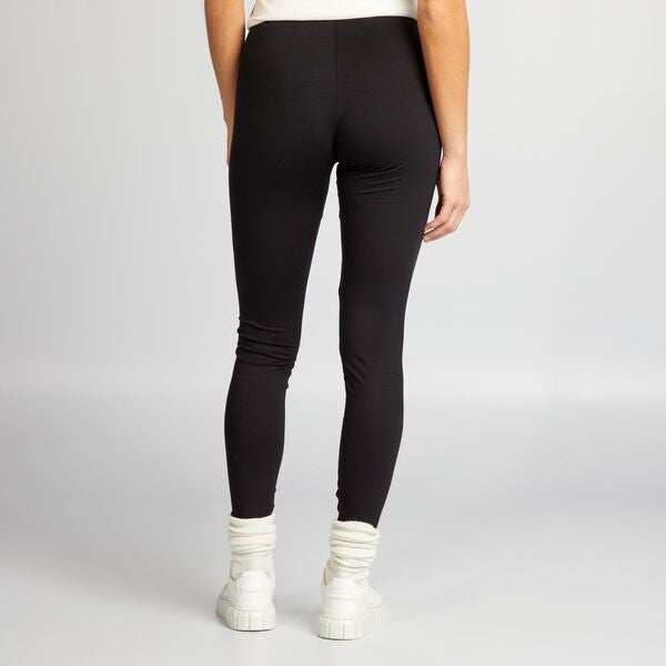 Legging largo Mujer talla 34 a 48 - negro - Kiabi - 6,00€