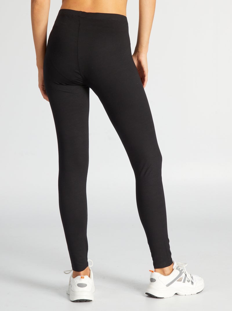 Legging largo Negro - Kiabi