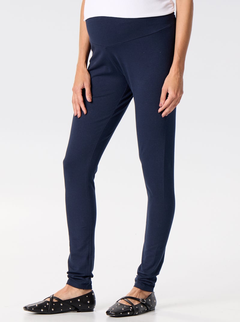 Legging largo sin costuras Azul - Kiabi