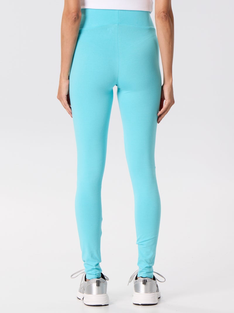 Legging largo sin costuras Azul - Kiabi