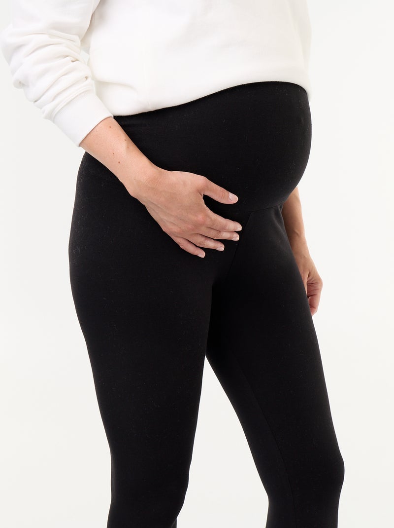Legging largo sin costuras Negro - Kiabi