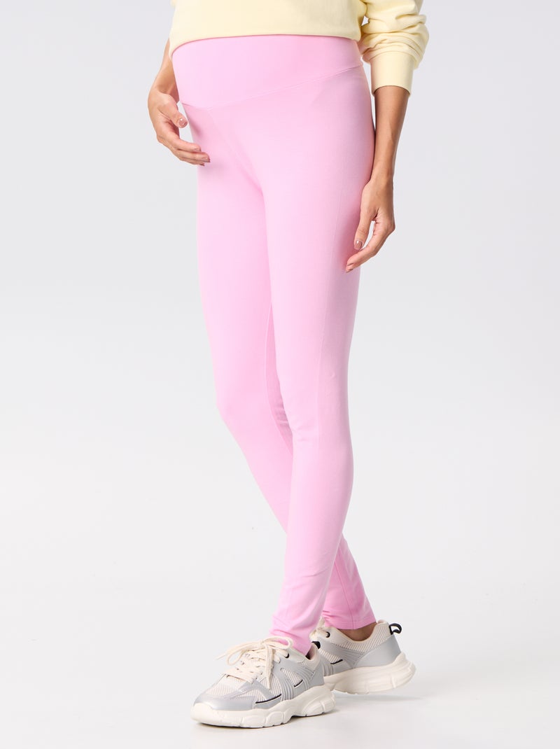 Legging largo sin costuras Rosa - Kiabi