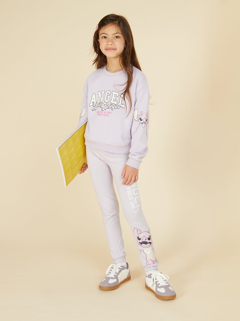 Legging largo 'Stitch' Purpura - Kiabi