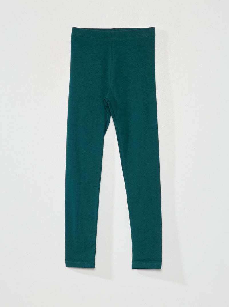 Legging largo y elástico VERDE - Kiabi