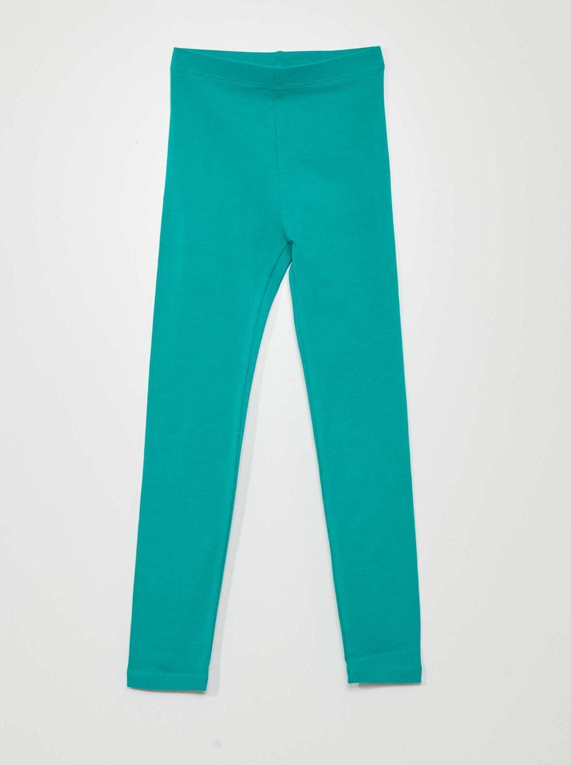 Legging largo y elástico VERDE - Kiabi