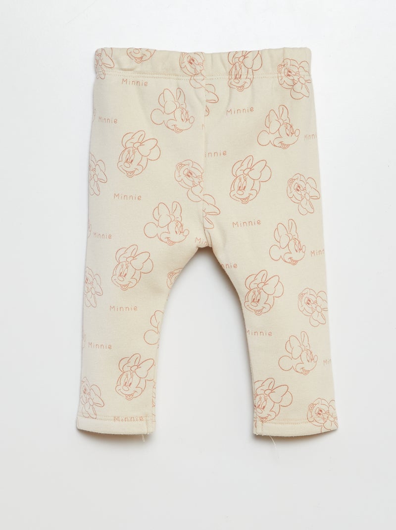 Legging ligero 'Disney' 'Minnie' BLANCO - Kiabi