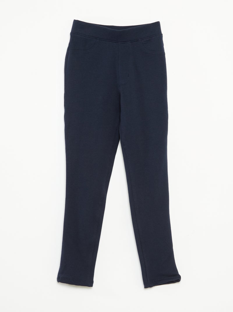 Legging liso Azul - Kiabi