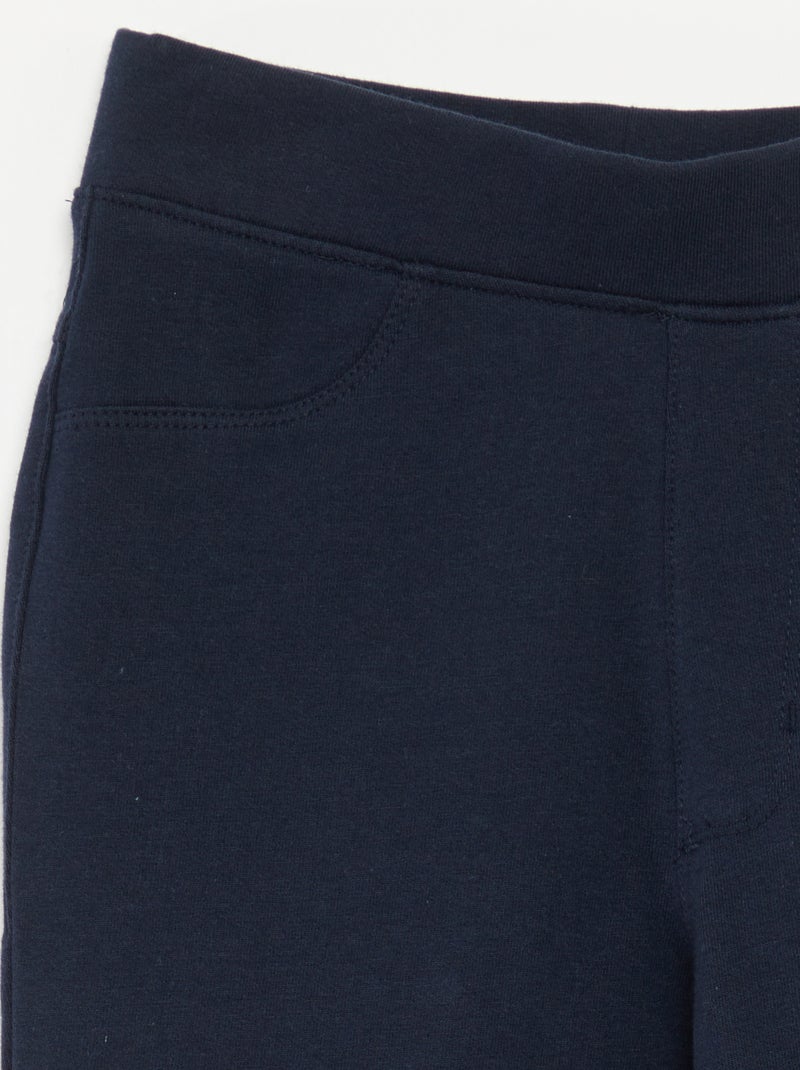 Legging liso Azul - Kiabi