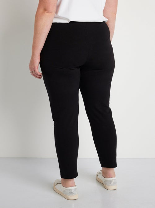 Legging liso corto con cinturilla elástica - Afibel - Kiabi Legging liso corto con cinturilla elástica - Afibel - Kiabi