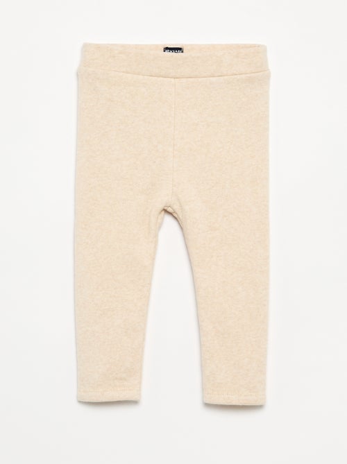 Legging liso de punto perchado - Kiabi Legging liso de punto perchado - Kiabi