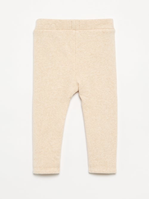 Legging liso de punto perchado - Kiabi Legging liso de punto perchado - Kiabi