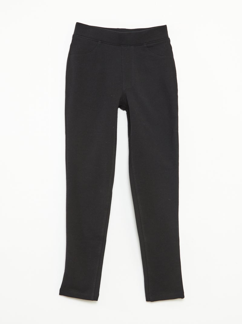 Legging liso Negro - Kiabi