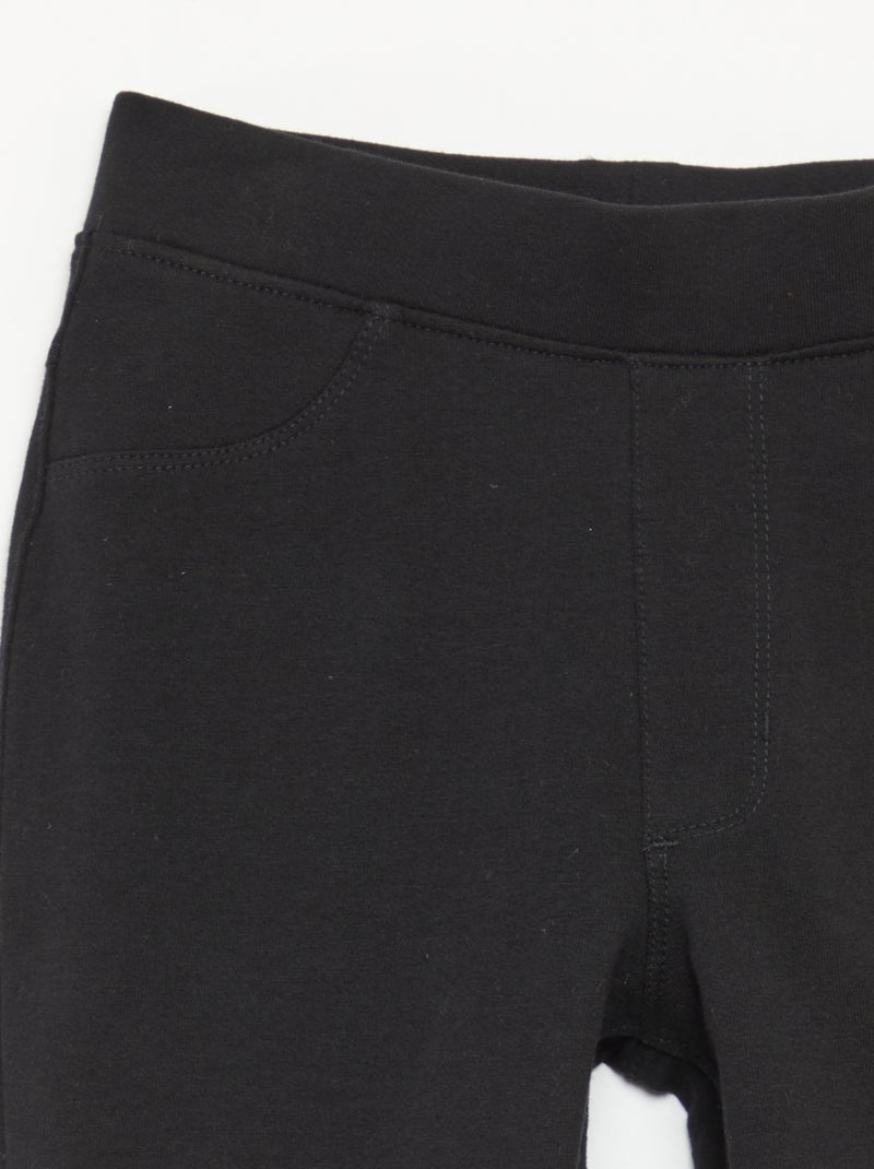 Legging liso Negro - Kiabi