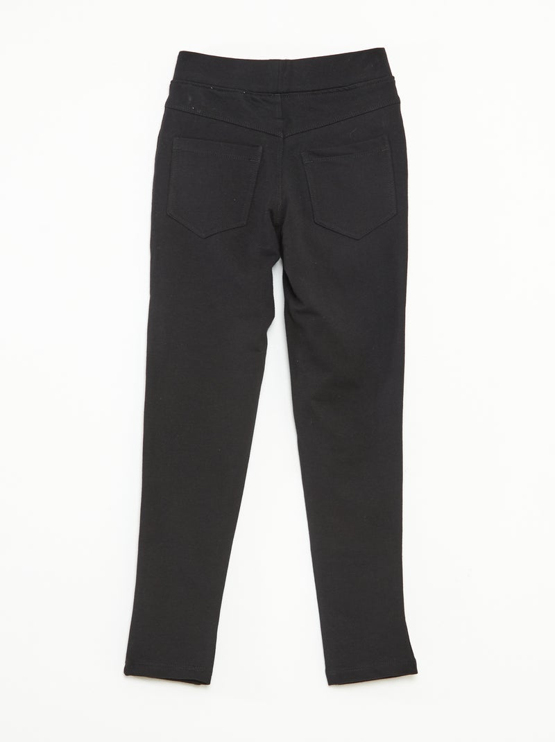 Legging liso Negro - Kiabi