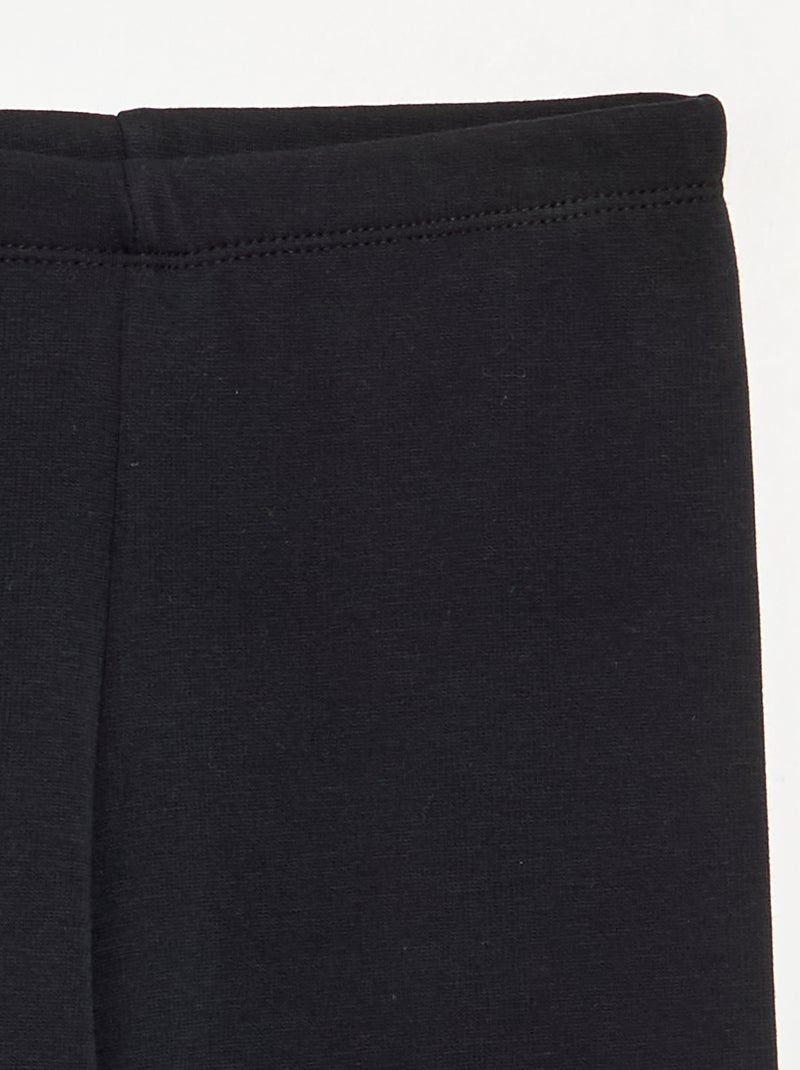 Legging liso Negro - Kiabi