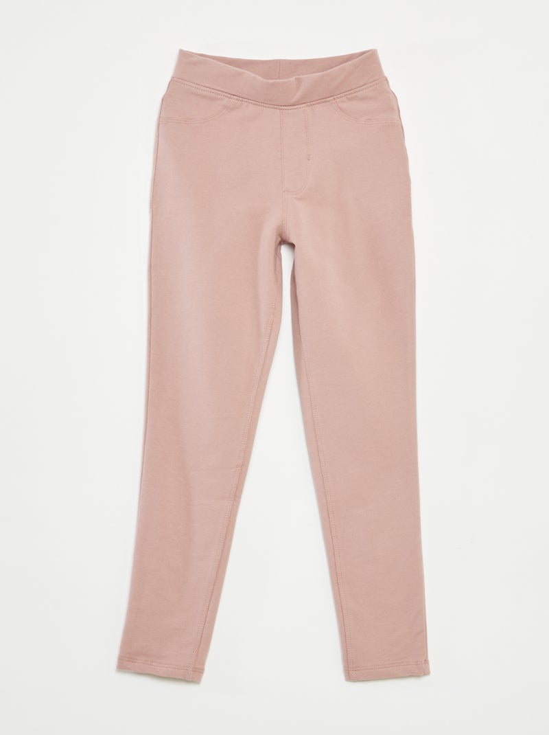 Legging liso Rosa - Kiabi
