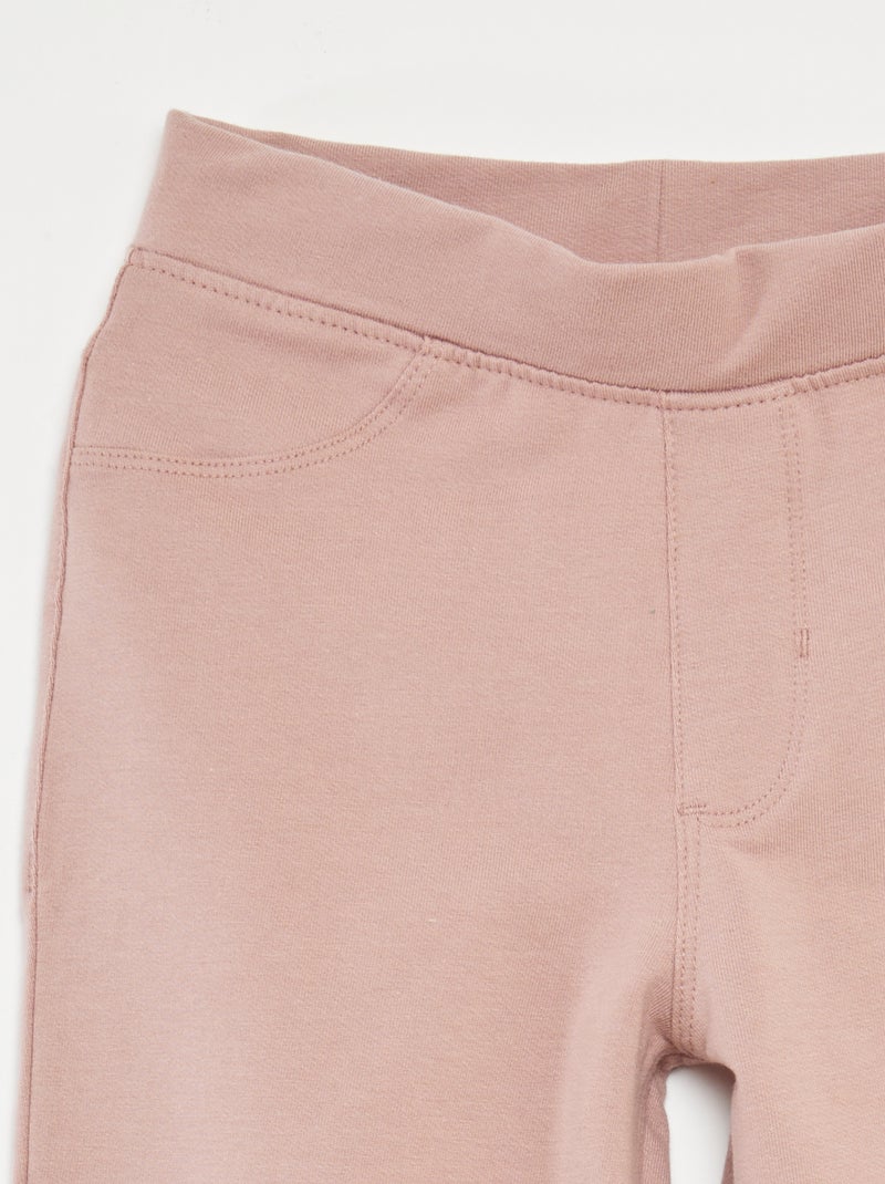 Legging liso Rosa - Kiabi
