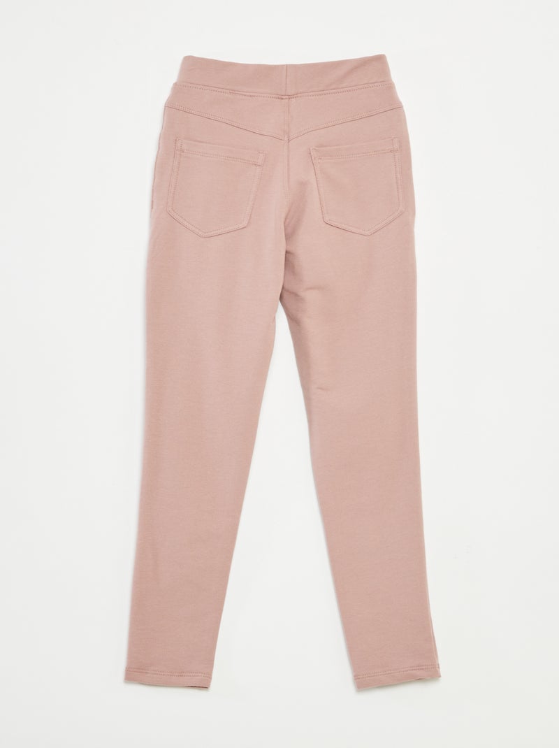 Legging liso Rosa - Kiabi