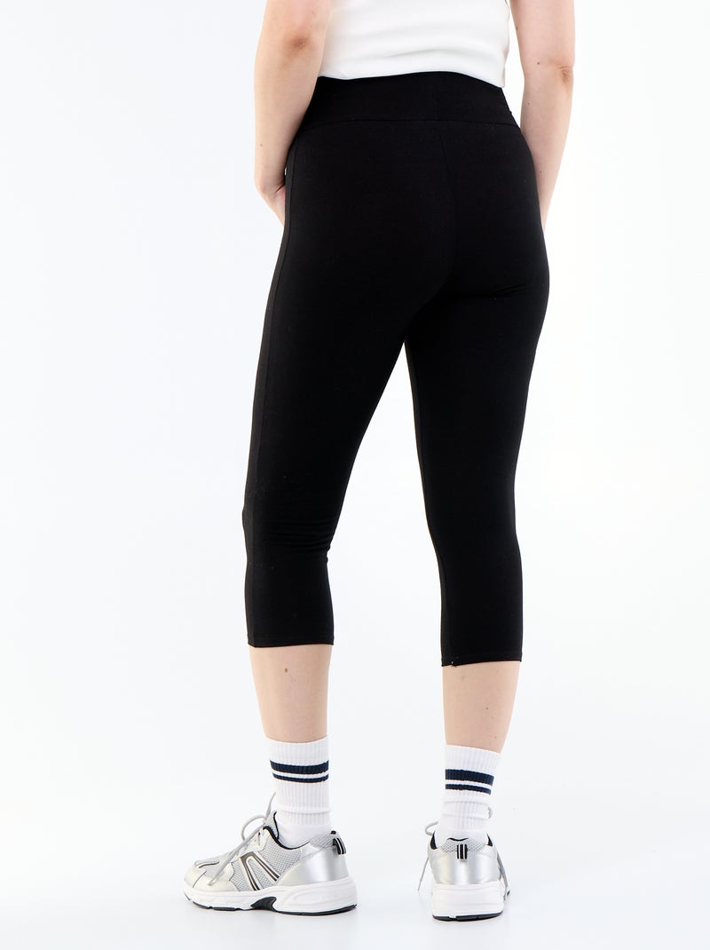 Legging premamá 7/8 Negro - Kiabi
