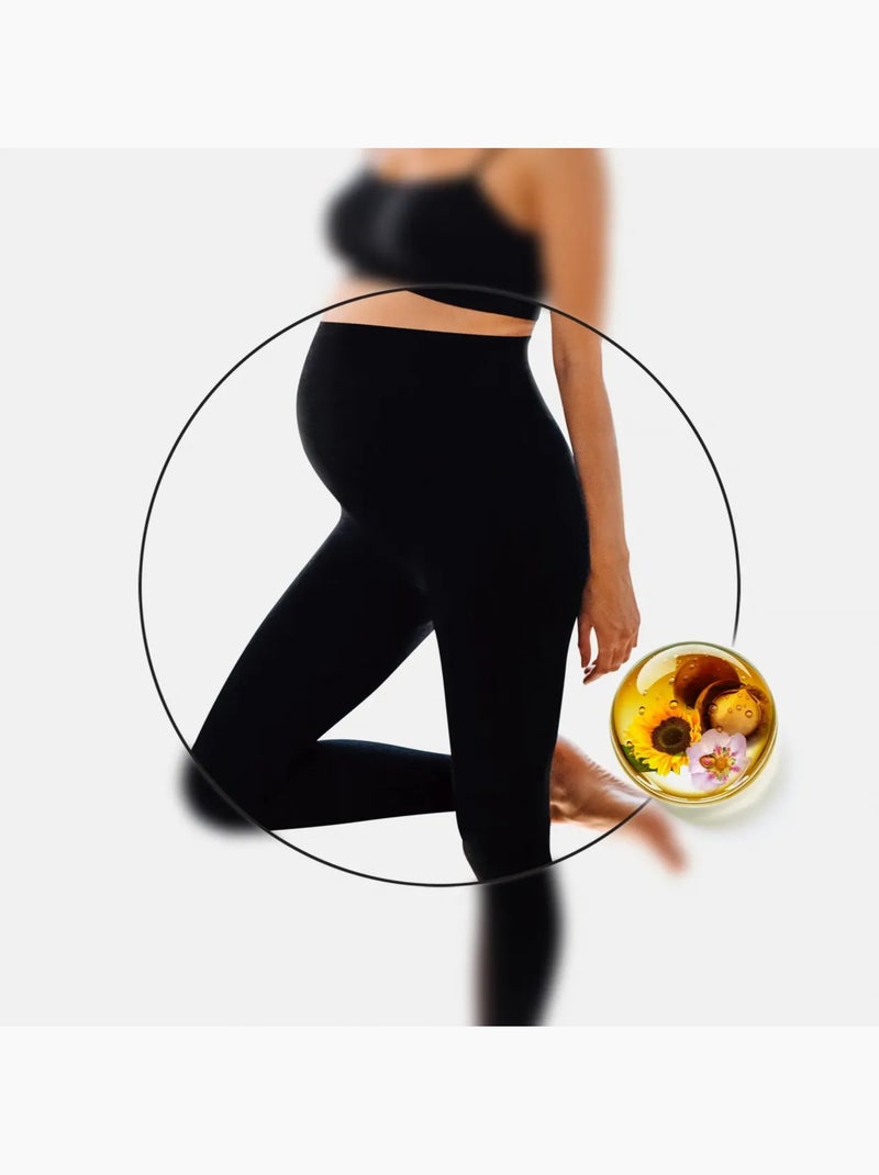 Legging Premamá Antiestrías Negro - Kiabi