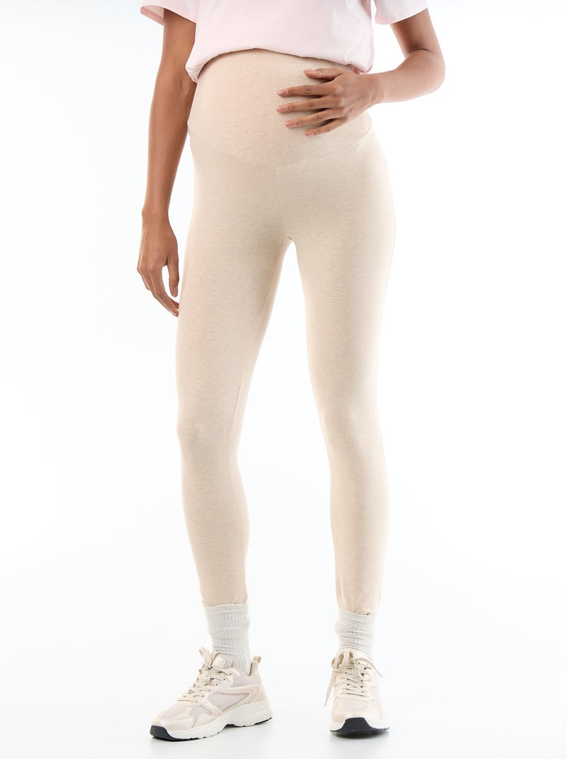Legging premamá Beige - Kiabi