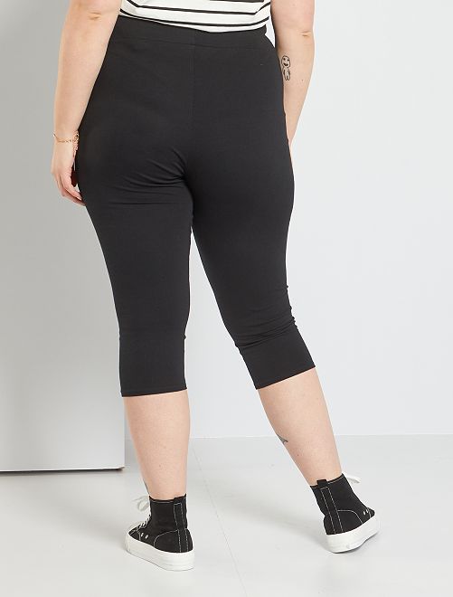 Legging premamá corto - negro - Kiabi - 9.00€
