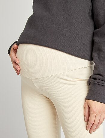 Legging premamá de canalé