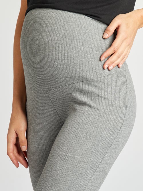Legging premamá de canalé - Kiabi