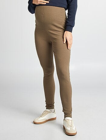 Legging premamá de canalé