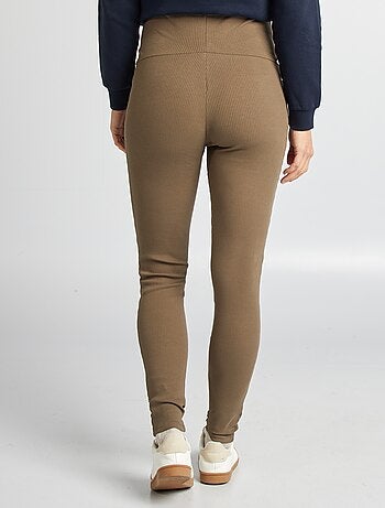 Legging premamá de canalé