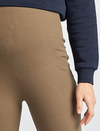 Legging premamá de canalé