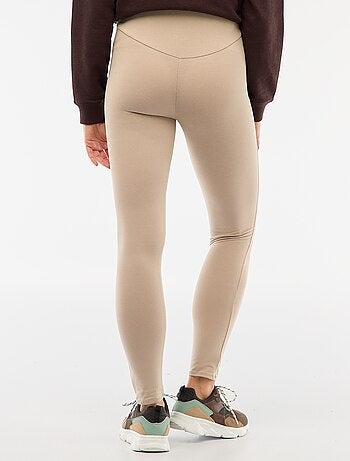 Legging premamá largo en punto liso