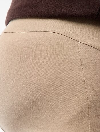 Legging premamá largo en punto liso