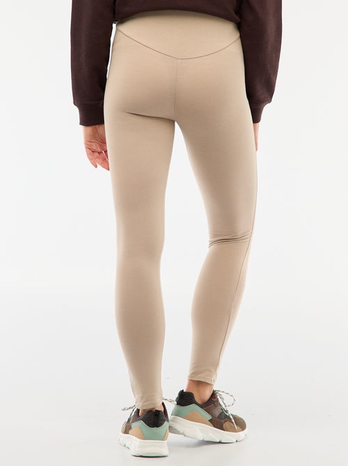 Legging premamá largo de punto liso - Kiabi