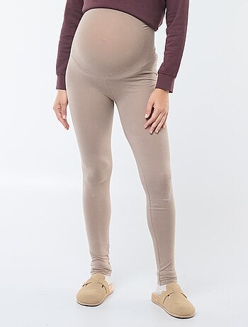 Legging premamá largo de punto liso