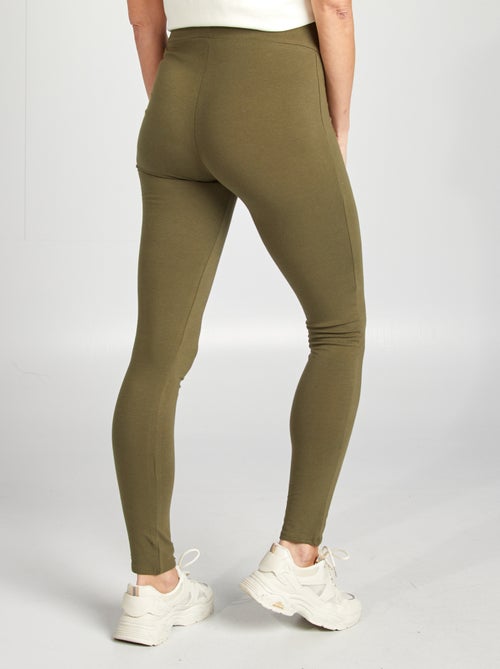 Legging premamá largo de punto liso - Kiabi