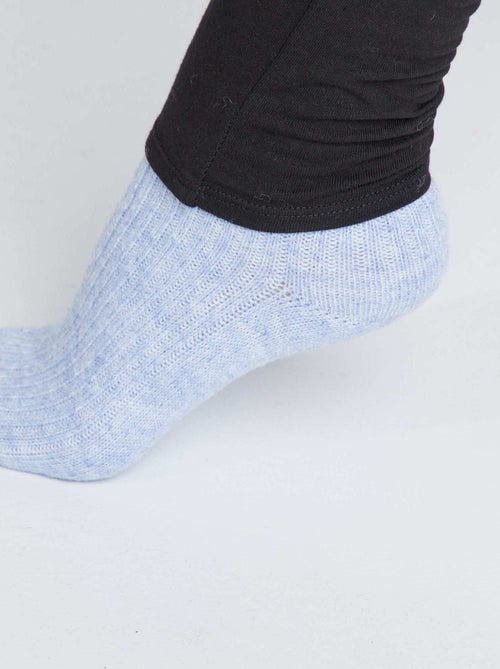 Legging premamá largo de punto liso - Kiabi