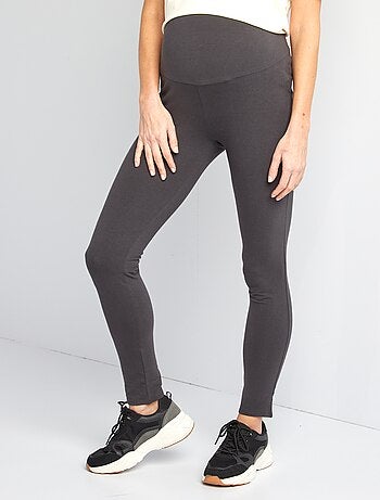 Legging premamá largo de punto liso