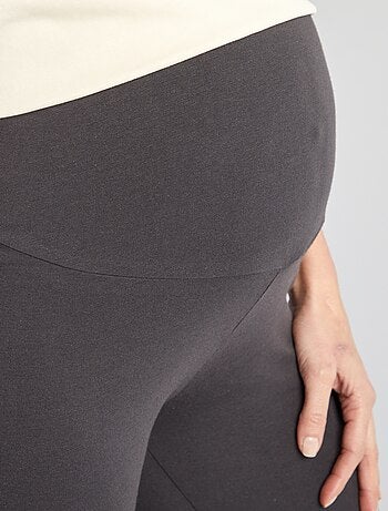 Legging premamá largo de punto liso