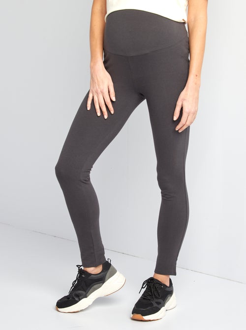 Legging premamá largo de punto liso - Kiabi