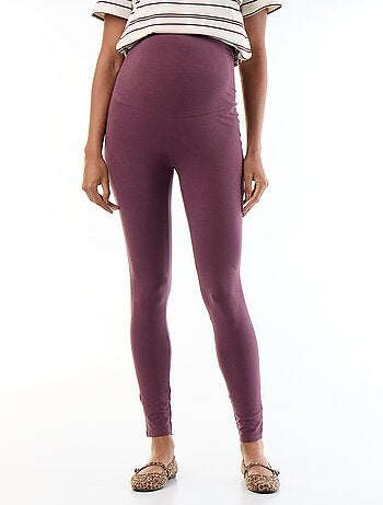Legging premamá largo de punto liso