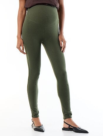 Legging premamá largo de punto liso